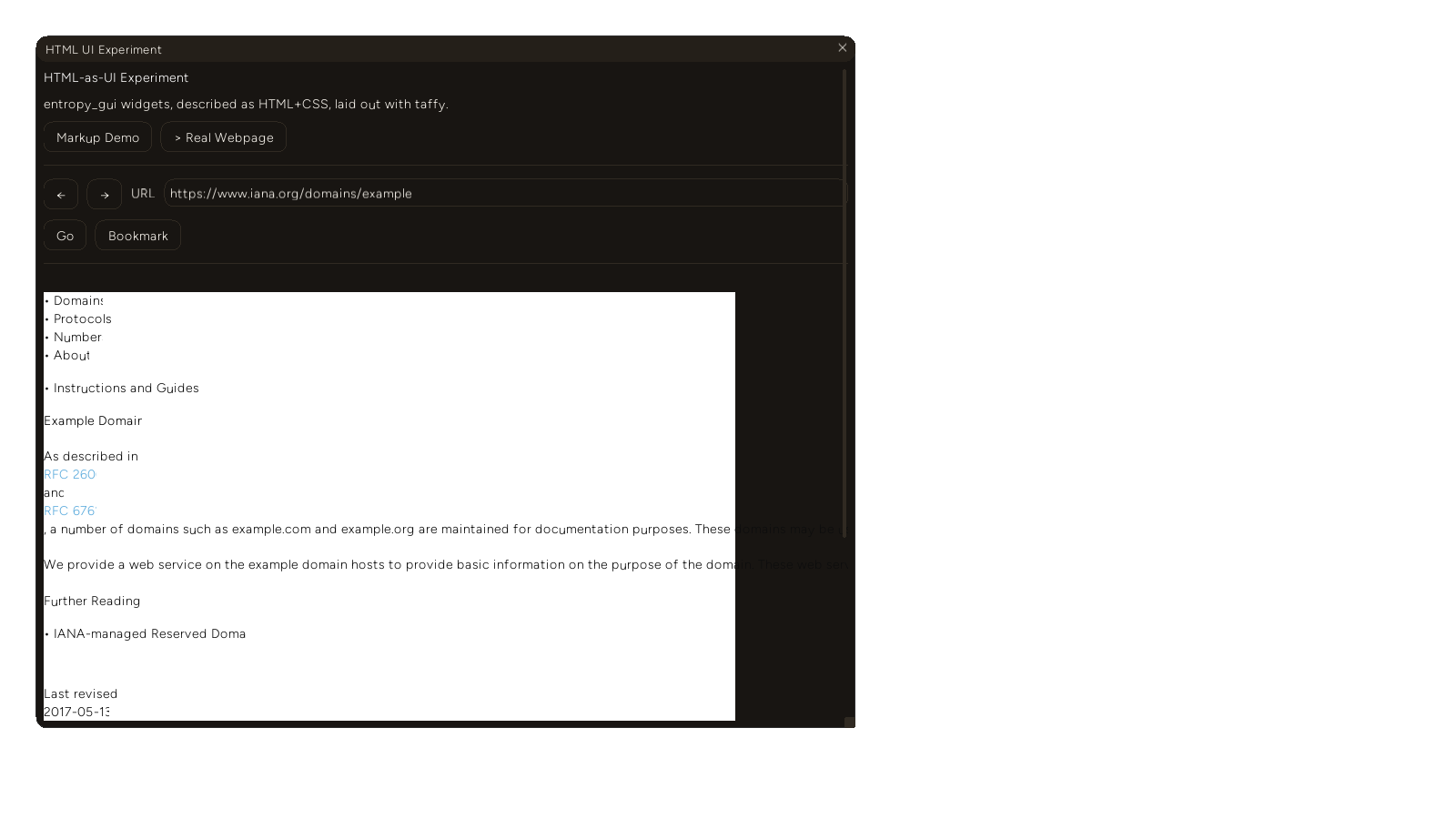 Having followed a rendered link through the new addon-owned onLinkClick path, then navigated back and forward through in-addon history with no network refetch