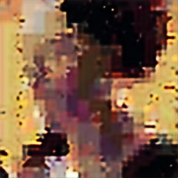 Cyborg close up portrait
